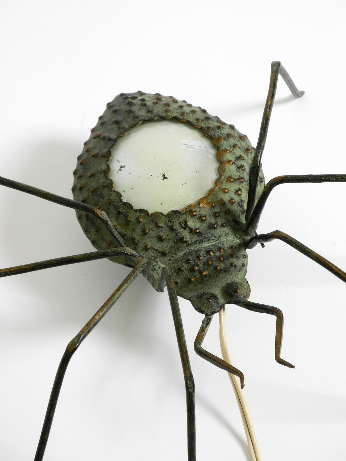756.0 Beautiful Italian Mid Century Modern "Spider" Wall Lamp Made Of Metal photo