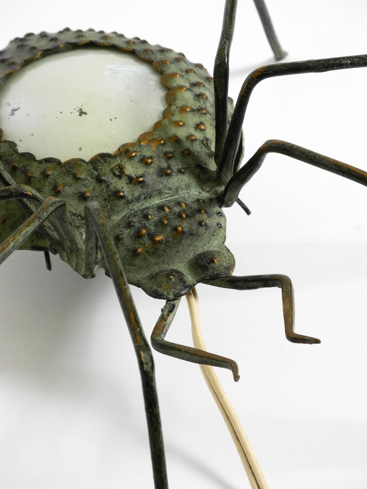 photo vinterior Beautiful Italian Mid Century Modern "Spider" Wall Lamp Made Of Metal