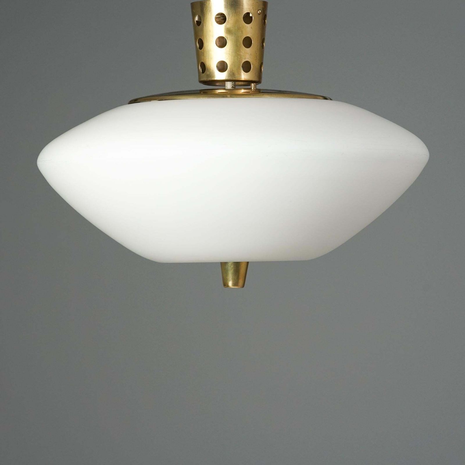 Model 71 125 Pendant / Flush Mount, Lisa Johansson Pape, Stockmann Orno, 1950s photo for sale