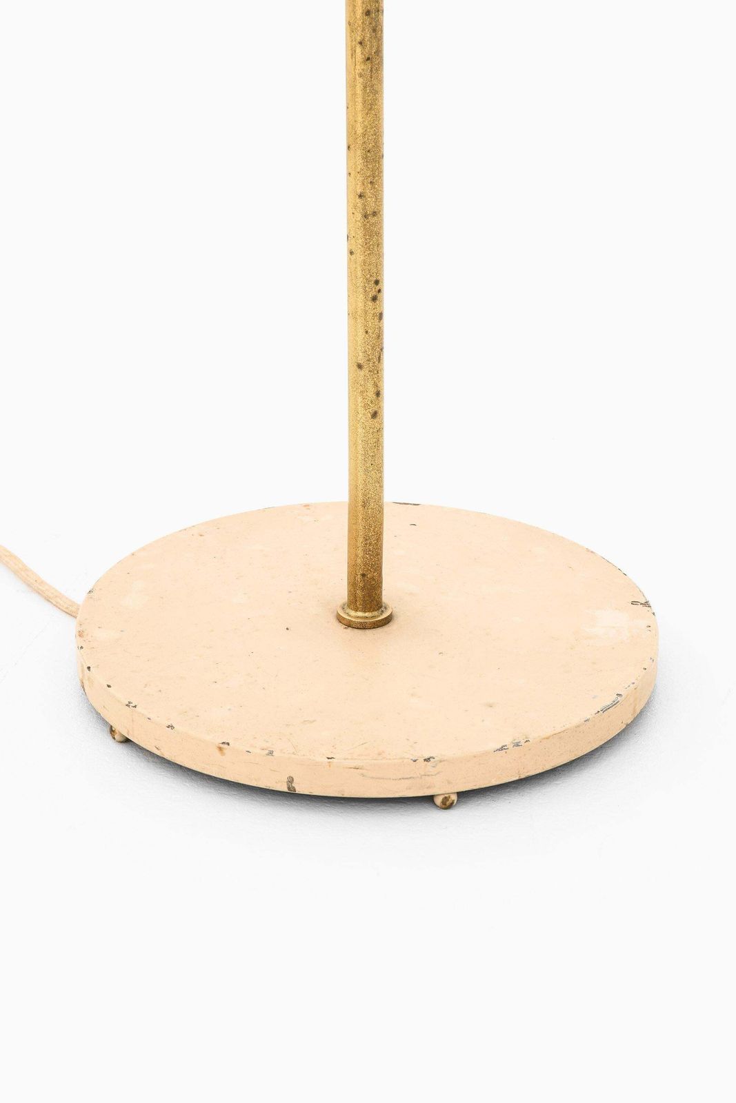photo furniture Floor Lamp In Bronze Patinated Brass And Glass Shades By Poul Henningsen, 1940's