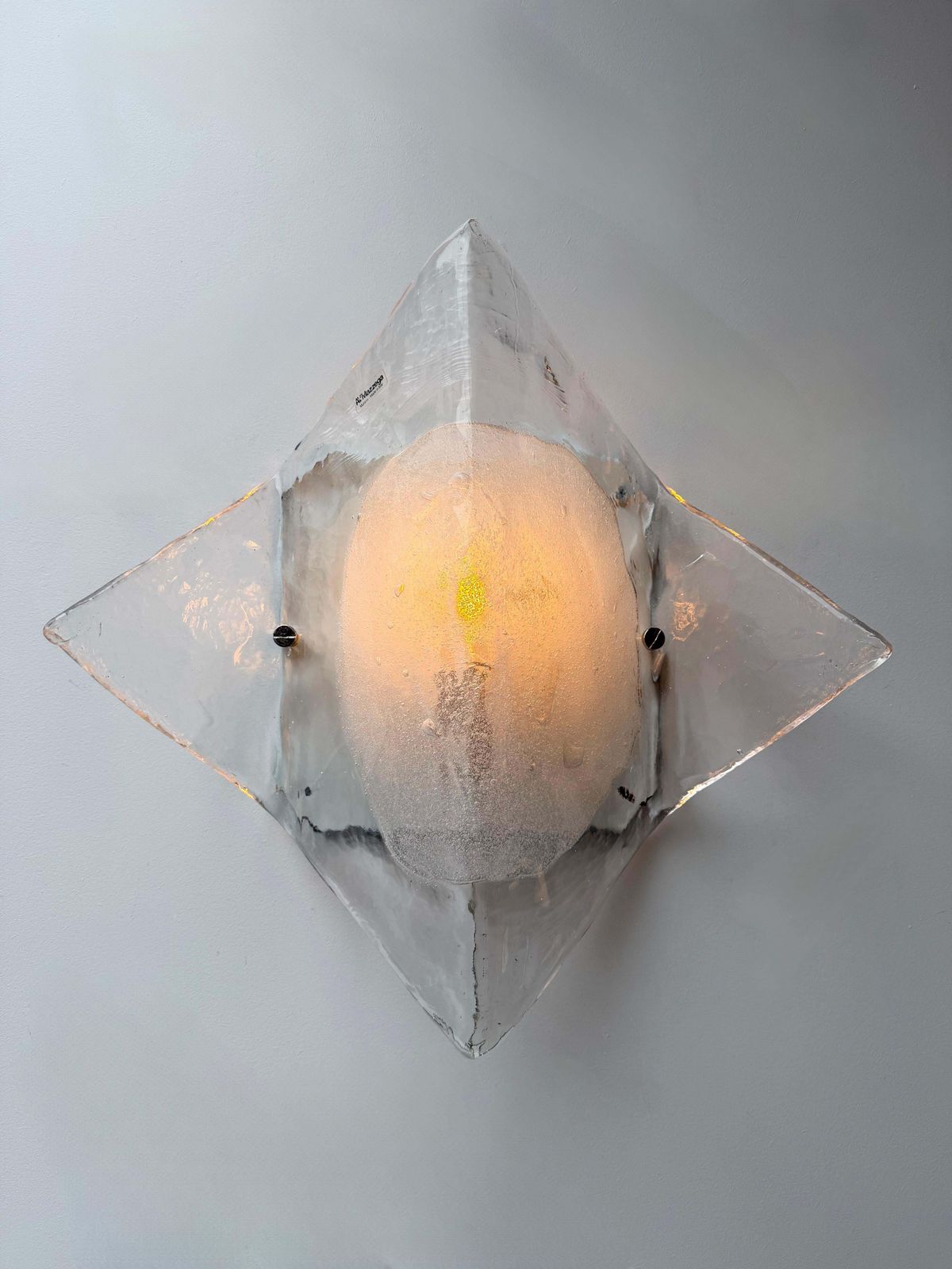 Sconce Lp253 Murano Glass By Carlo Nason For Mazzega, Italy, 1970s photo furniture