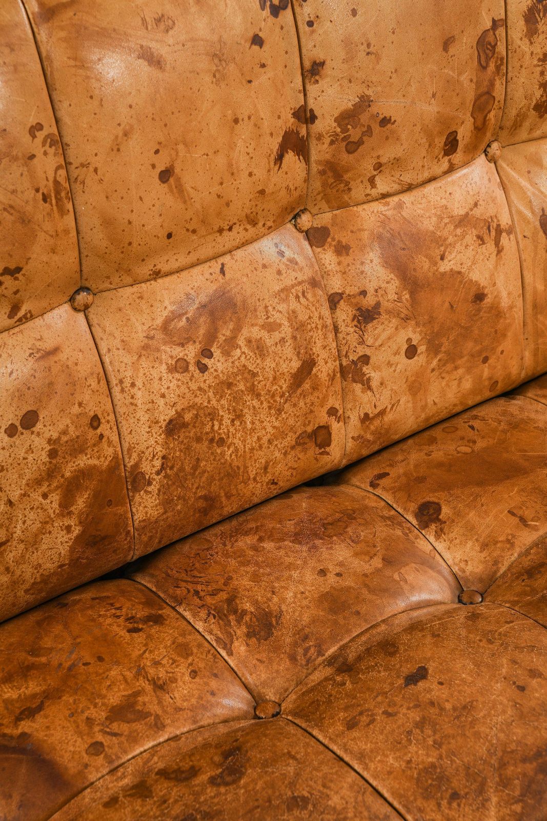 photo furniture Sofa / Daybed Constanzebank In Teak, Steel And Leather By Johannes Spalt, 1960's