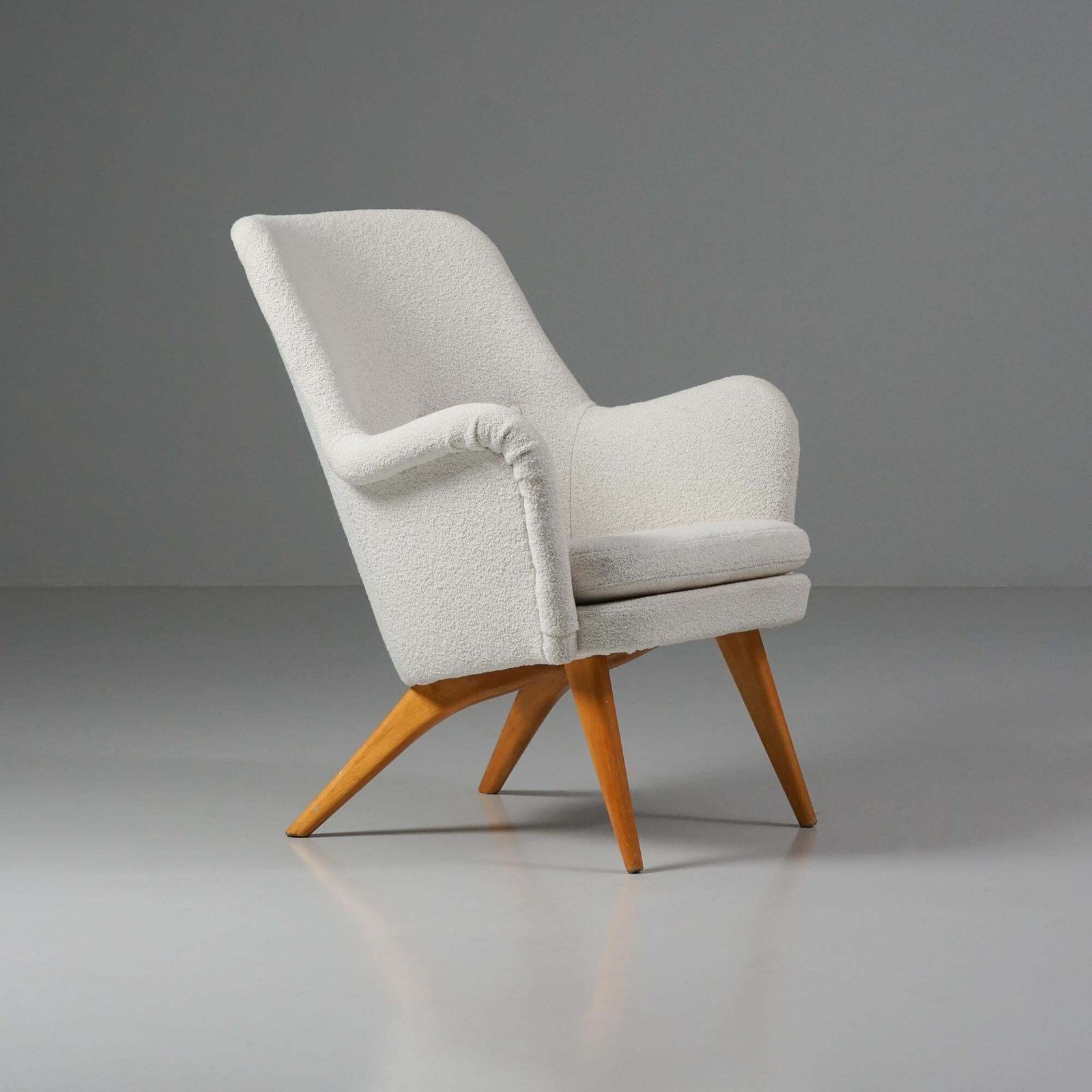 Model Pedro Armchair, Carl Gustaf Hiort Af Ornäs, Hiort Tuote Puunveisto, 1950s photo for sale