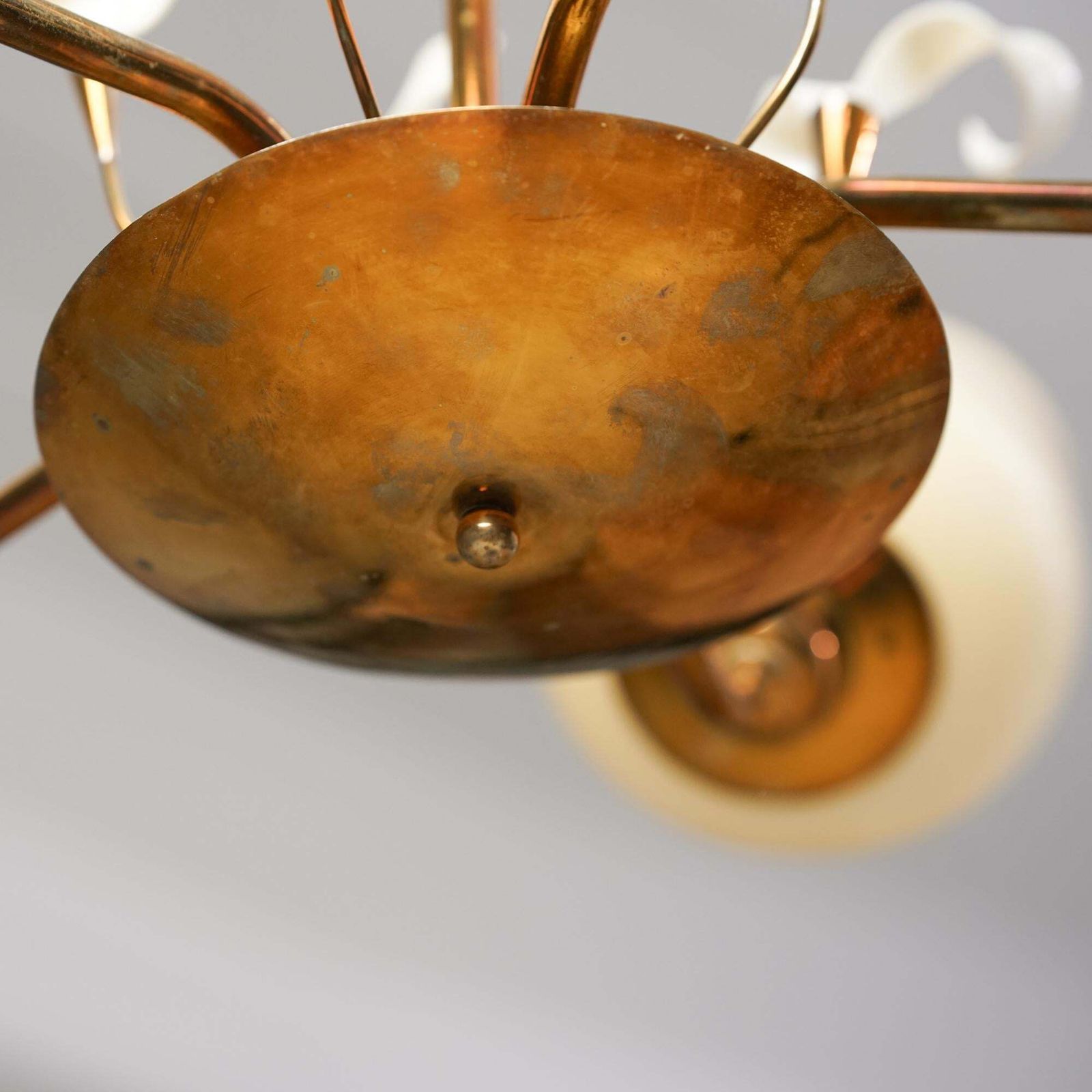 Scandinavian Modern Chandelier, Korumo Oy, Finland, 1950s photo 2563.0
