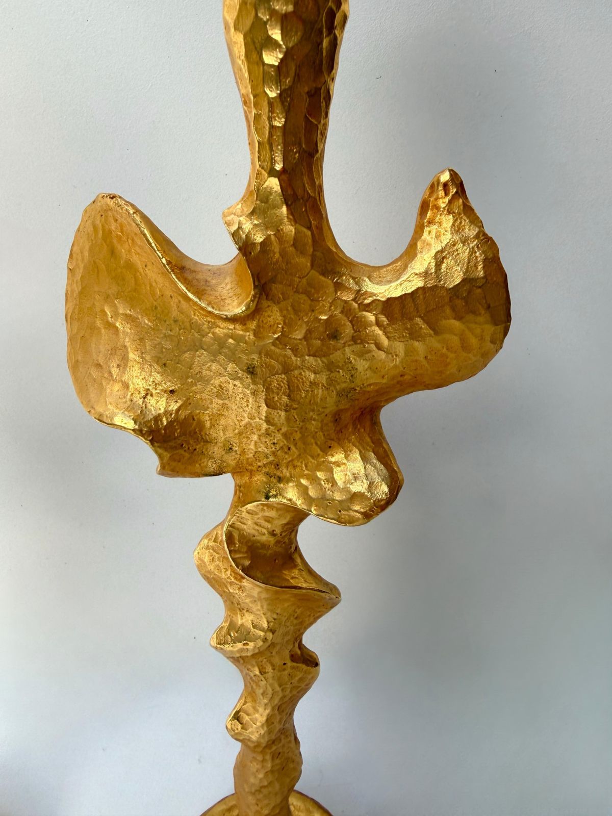photo vinterior Pair Of Lamps Gilt Metal By Nicolas De Waël For Fondica, France, 2000s
