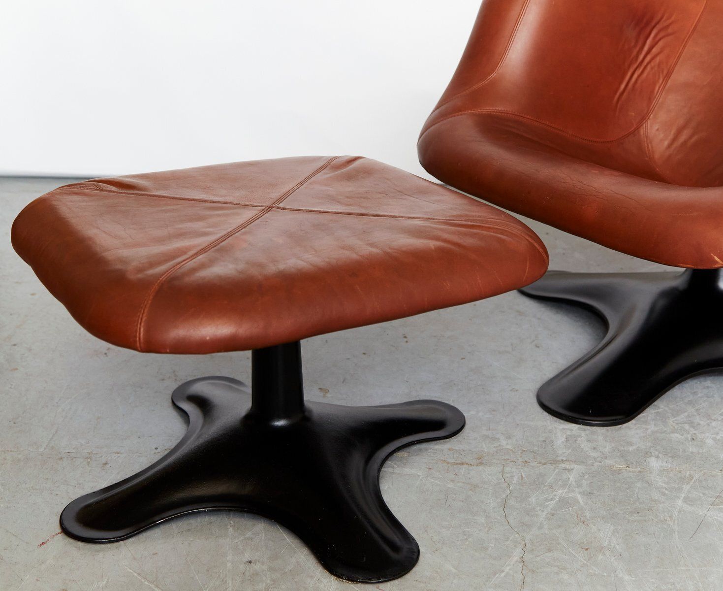 Set Of Carousel Chair & Ottoman By Yrjö Kukkapuro For Haimi, 1965 photo 6852.0