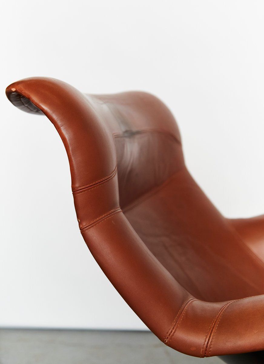 6852.0 Set Of Carousel Chair & Ottoman By Yrjö Kukkapuro For Haimi, 1965 photo