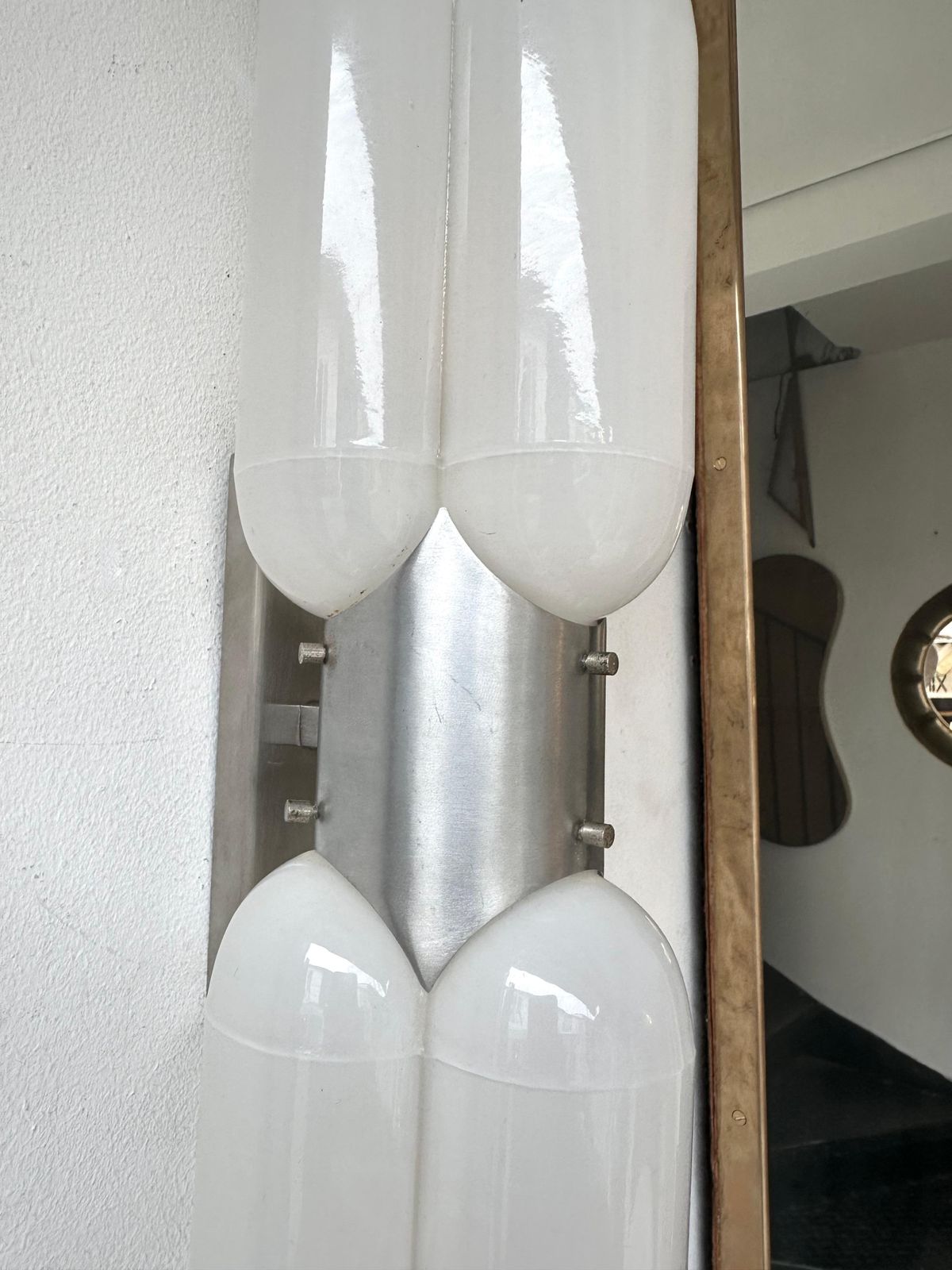 Torpedo Murano Glass Sconce By Carlo Nason For Mazzega, Italy, 1970s photo vinterior