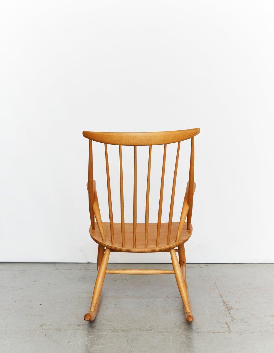 Iw3 Swing Chair By Illum Wikkelsø For Niels Eilersen, 1960s photo furniture