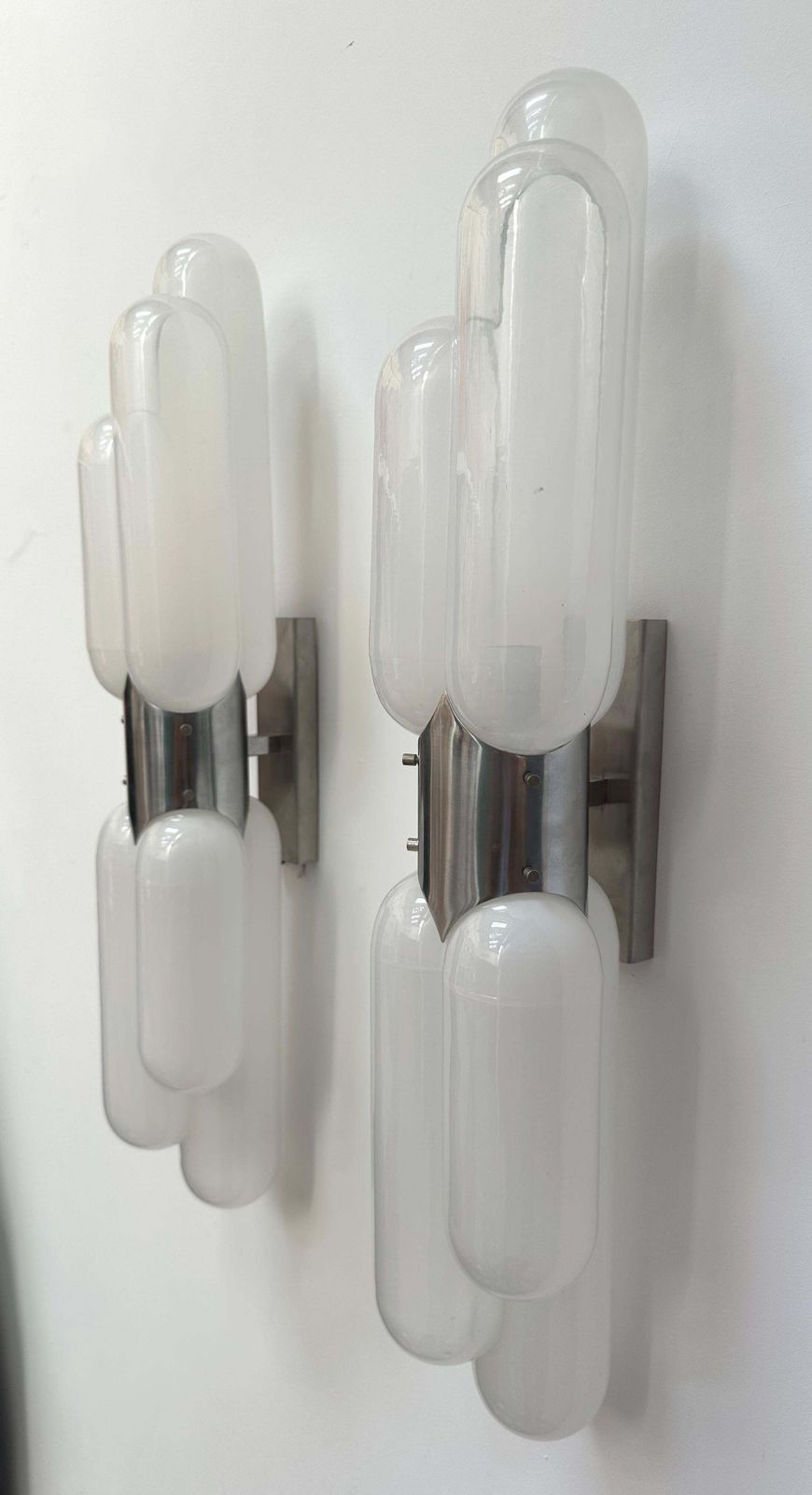 Torpedo Murano Glass Sconce By Carlo Nason For Mazzega, Italy, 1970s photo Lighting