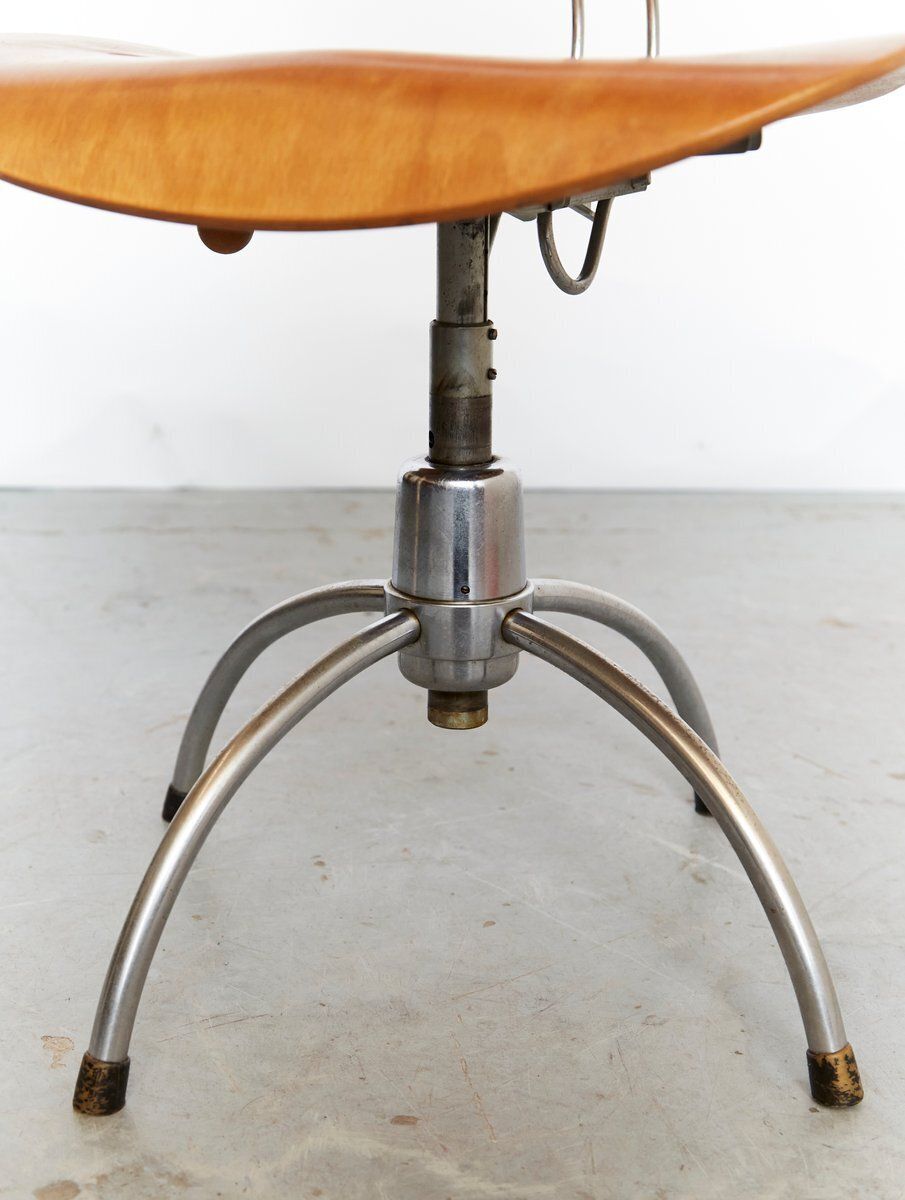 Furniture Mid Century Model Se 40 Swivel Chair By Egon Eiermann For Wilde+Spieth photo