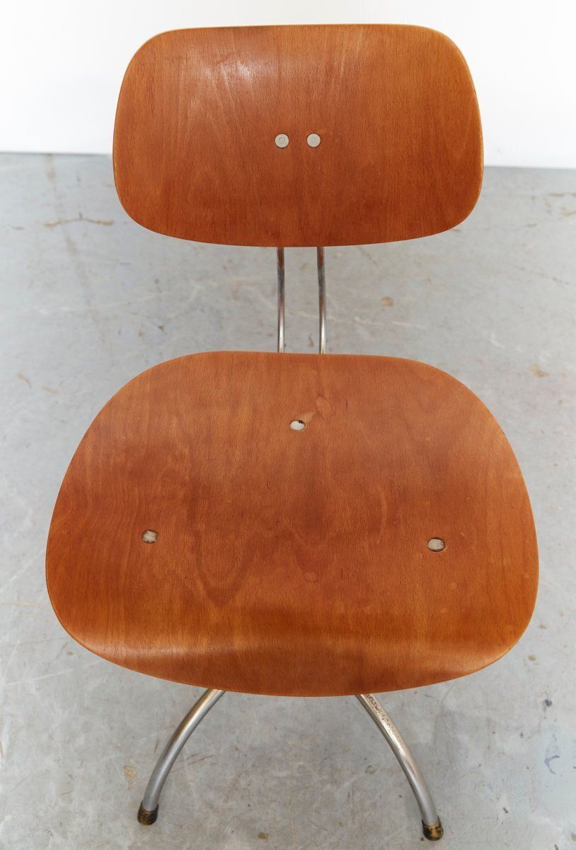 photo vintage Mid Century Model Se 40 Swivel Chair By Egon Eiermann For Wilde+Spieth