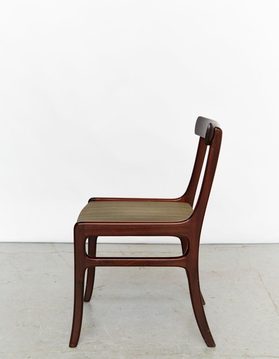 Mid Century Mahogany Chair By Ole Wanscher For Poul Jeppesens, Rungstedlund, 1960s photo for sale