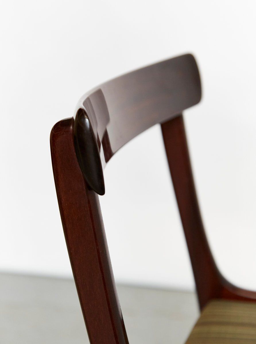 Mid Century Mahogany Chair By Ole Wanscher For Poul Jeppesens, Rungstedlund, 1960s photo buy