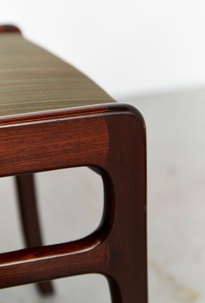 Mid Century Mahogany Chair By Ole Wanscher For Poul Jeppesens, Rungstedlund, 1960s photo vintage