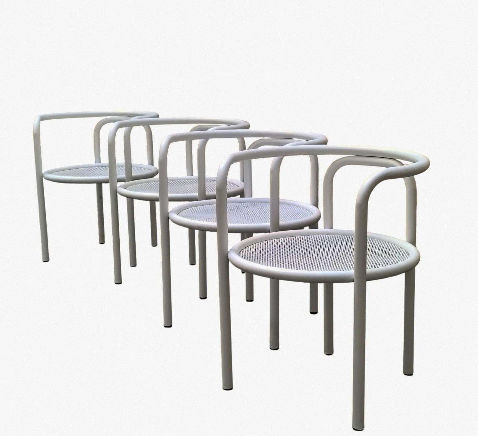 Gae Aulenti For Poltronova Set Of 4 Chairs "Locus Solus," Italy 1964 photo for sale