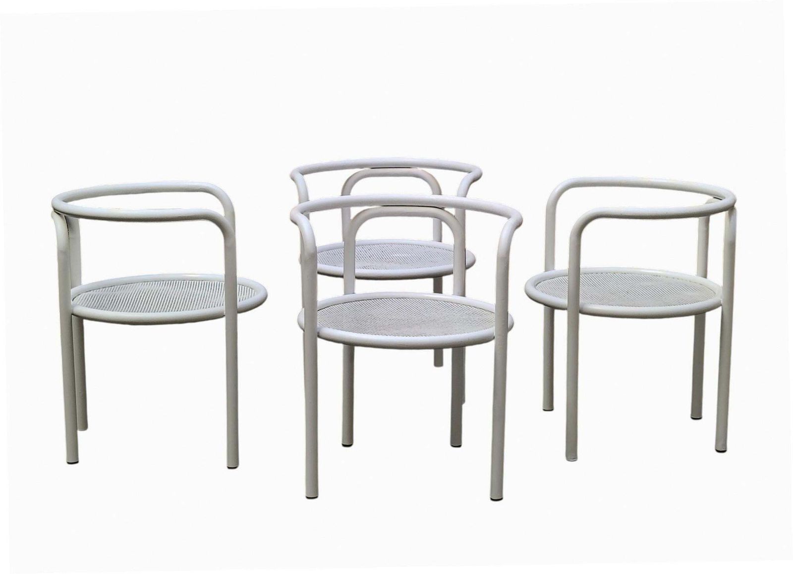 Gae Aulenti For Poltronova Set Of 4 Chairs "Locus Solus," Italy 1964 photo Furniture
