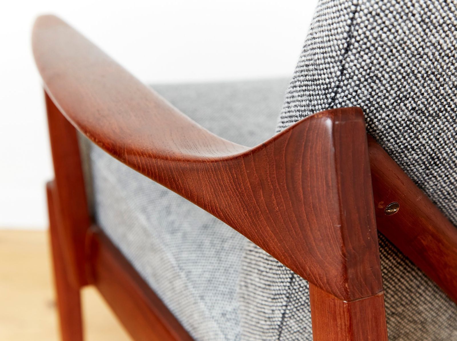 Furniture Easy Chair Fd125 By Tove & Edvard Kindt Larsen For France & Son, 1960s photo