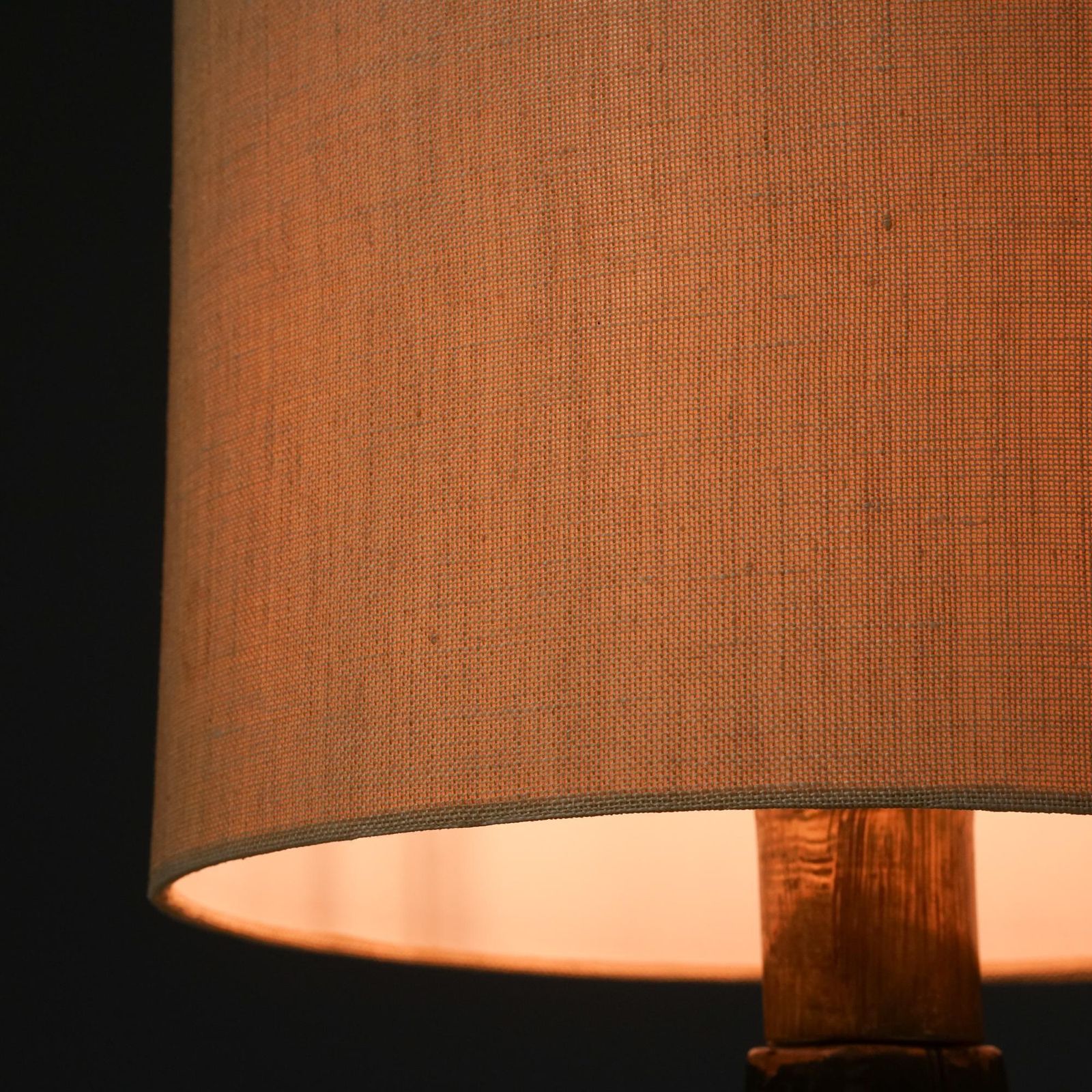 Model 46 017 Leather Table Lamp, Lisa Johansson Pape, Stockmann/Orno, 1960s photo Lighting