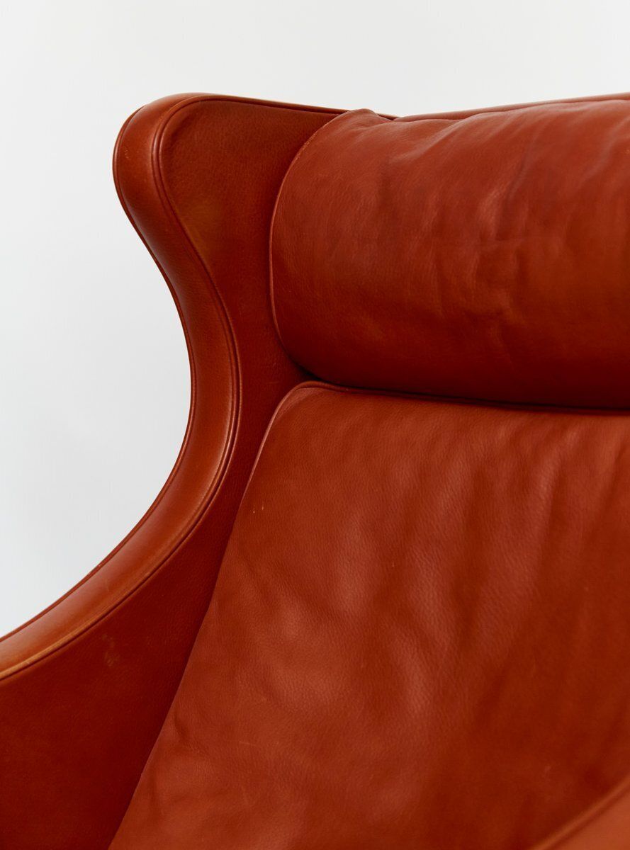 photo furniture Model 2204 Wingback Chair By Børge Mogensen For Fredericia, 1970s