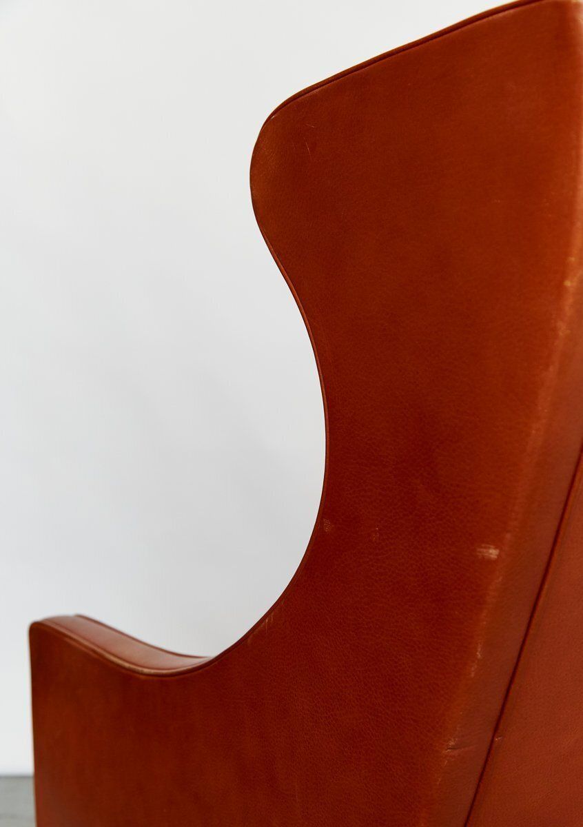 Furniture Model 2204 Wingback Chair By Børge Mogensen For Fredericia, 1970s photo
