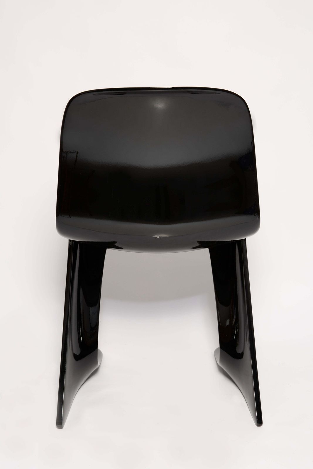 Eight Mid Century Black Kangaroo Chairs Designed By Ernst Moeckl, Germany, 1960s photo buy