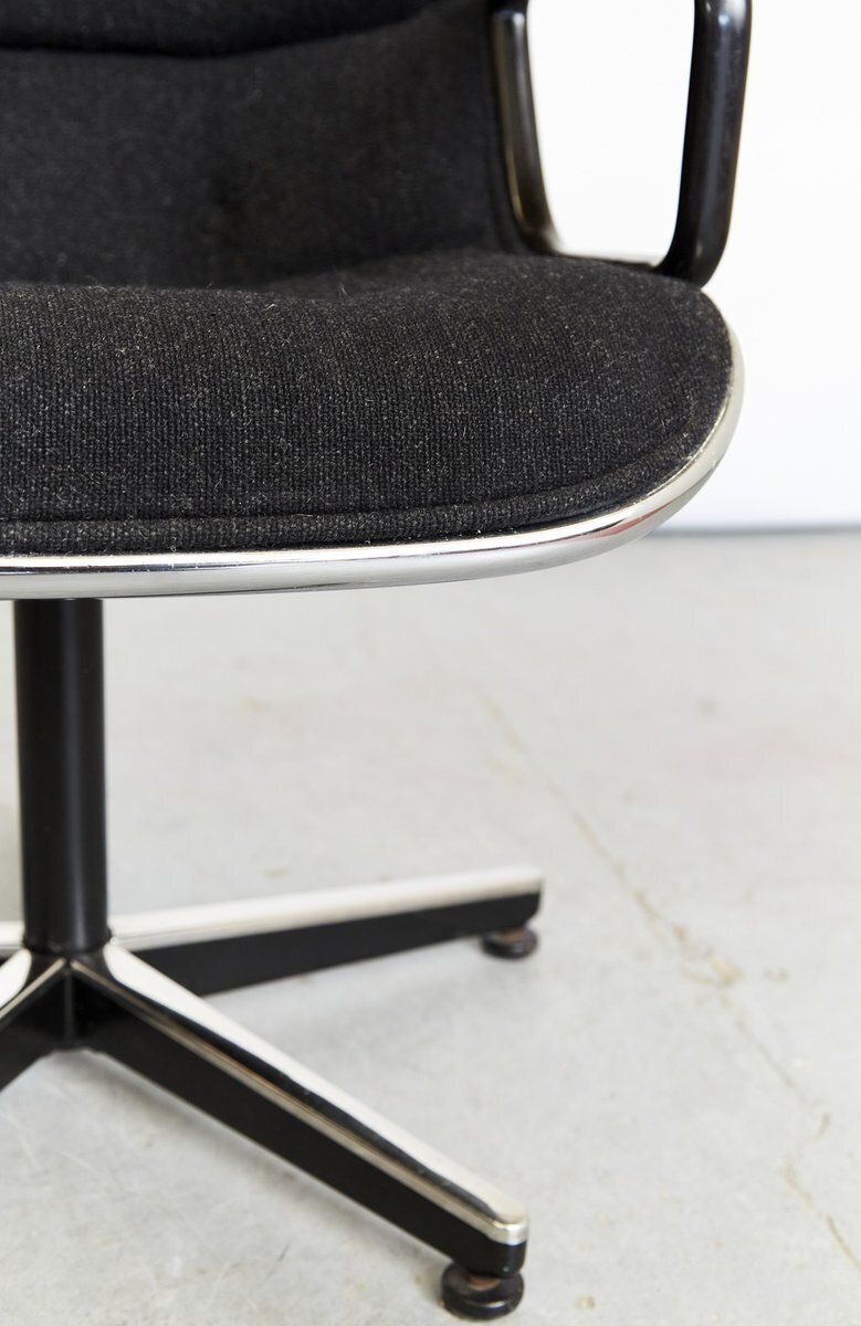 Executive Swivel Chair By Charles Pollock For Knoll International, 1960s photo for sale
