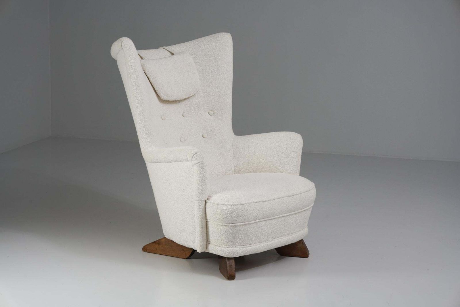 Rare Armchair, Carl Gustaf Hiort Af Ornäs, Hiort Tuote Puunveisto, 1940s photo 8587.0