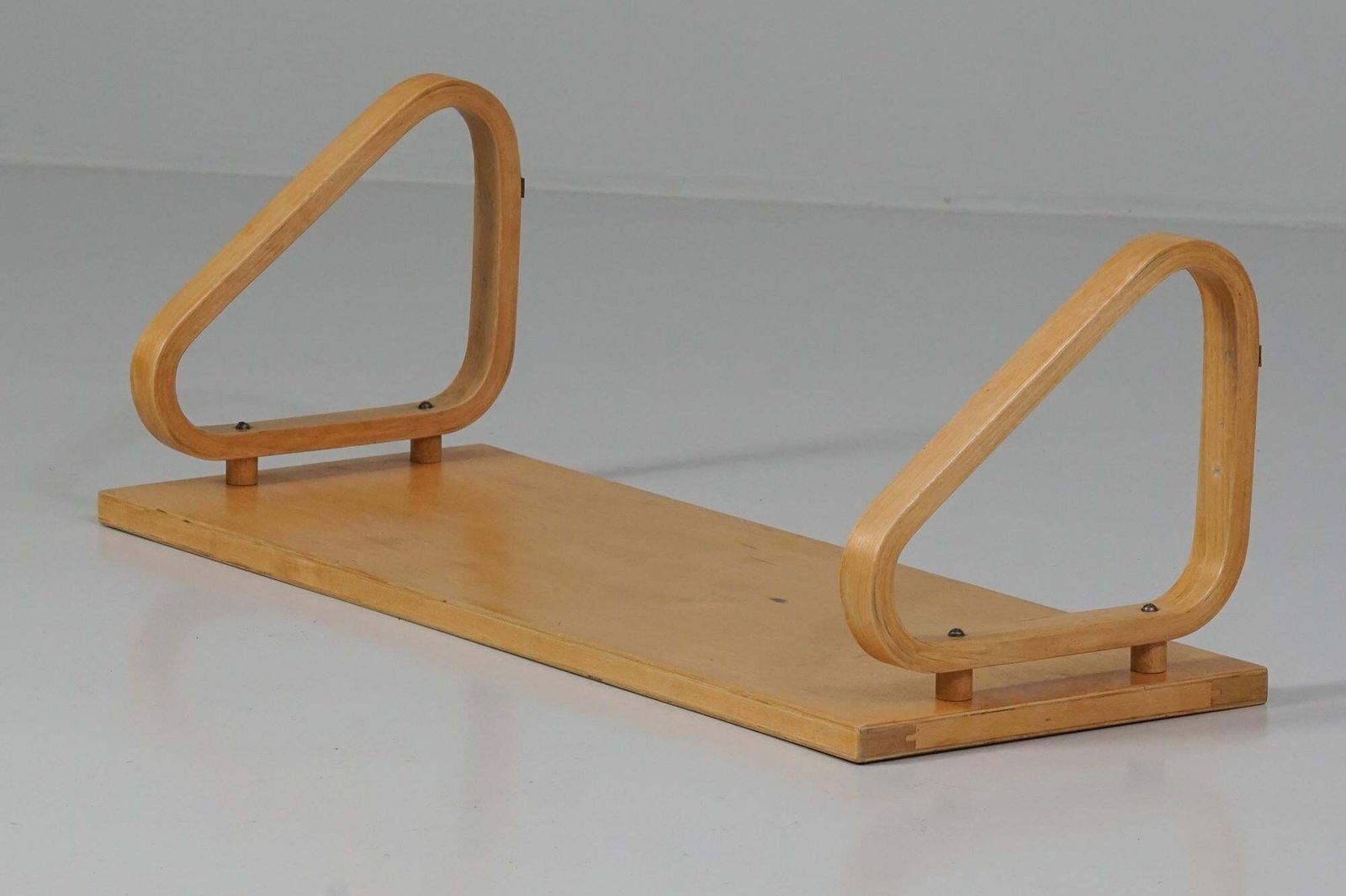 Rare Shelf, Alvar Aalto, Oy Huonekalu  Ja Rakennustyötehdas Ab, 1950s photo vintage
