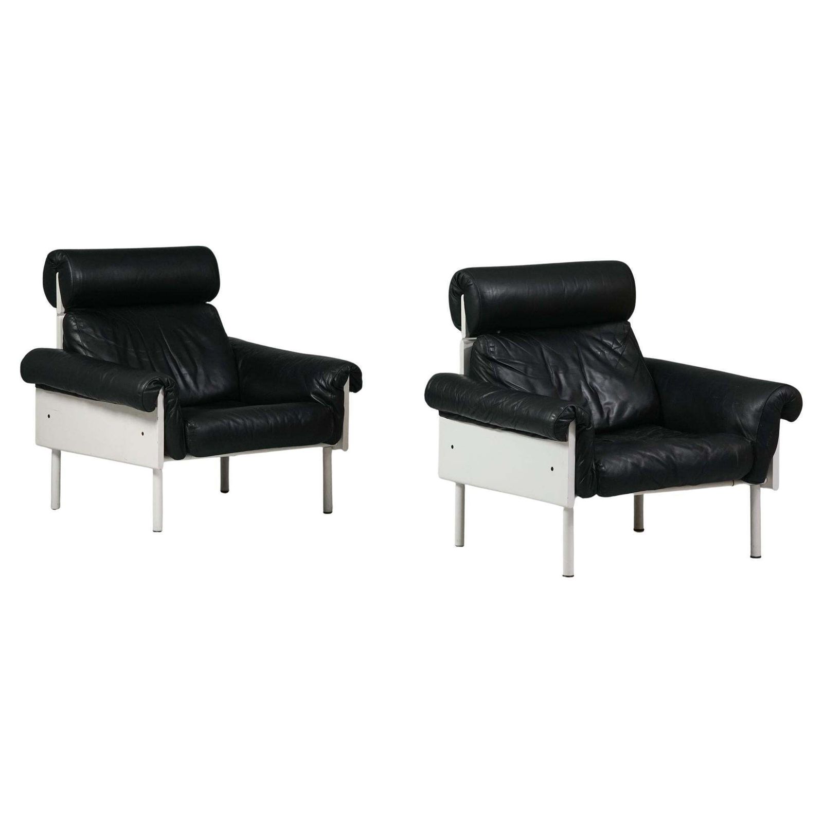 Pair Of Model Ateljee Armchairs, Yrjö Kukkapuro, Haimi Oy, 1960s