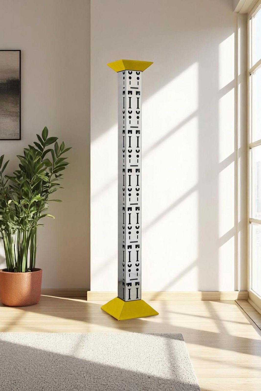 Alessandro Mendini Per Alchimia Design Lampada Da Terra Mod. "Ollo", Italia 1980 photo buy