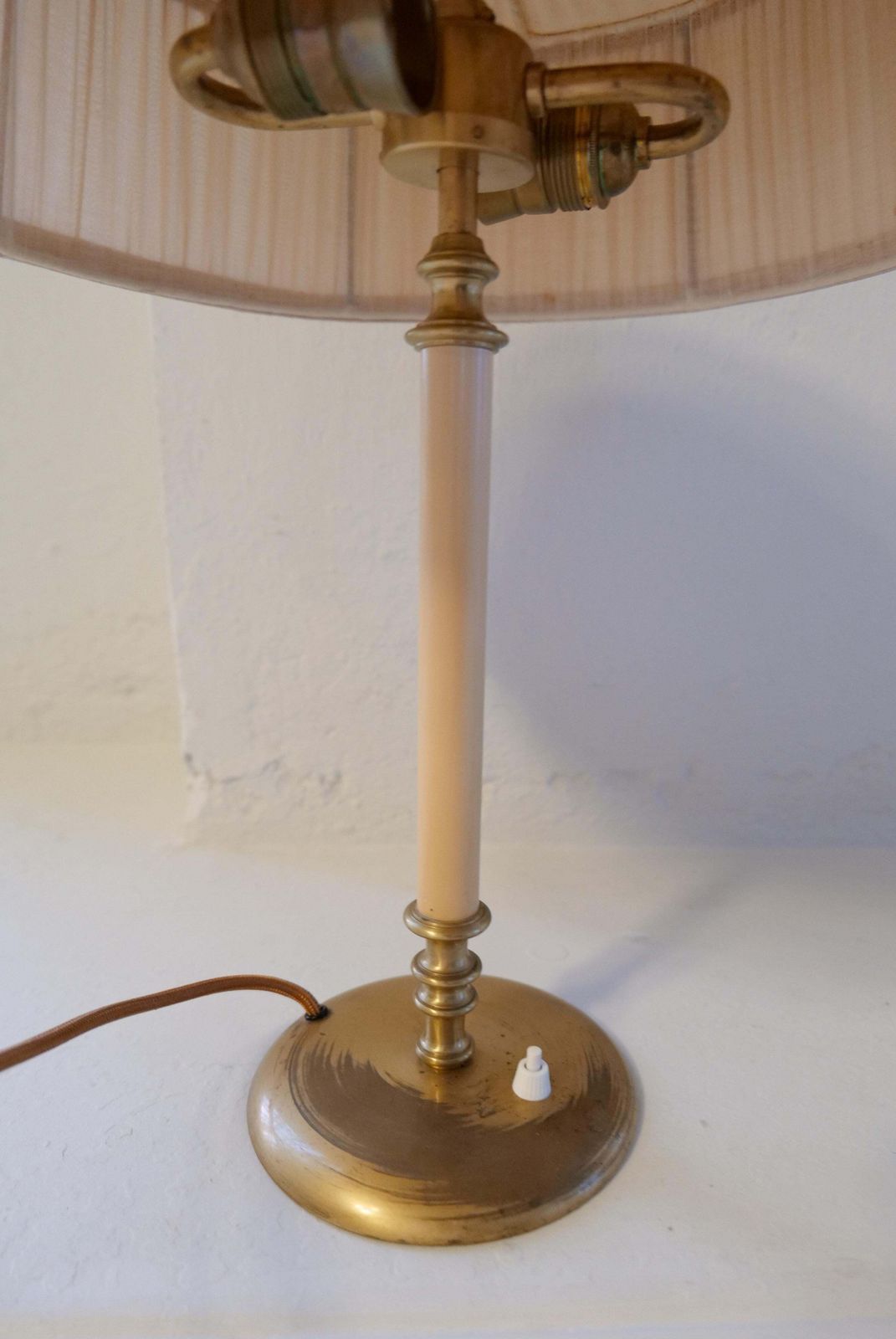 photo vinterior Art Deco Nordiska Kompaniet Table Lamp Made In Sweden, 1940s