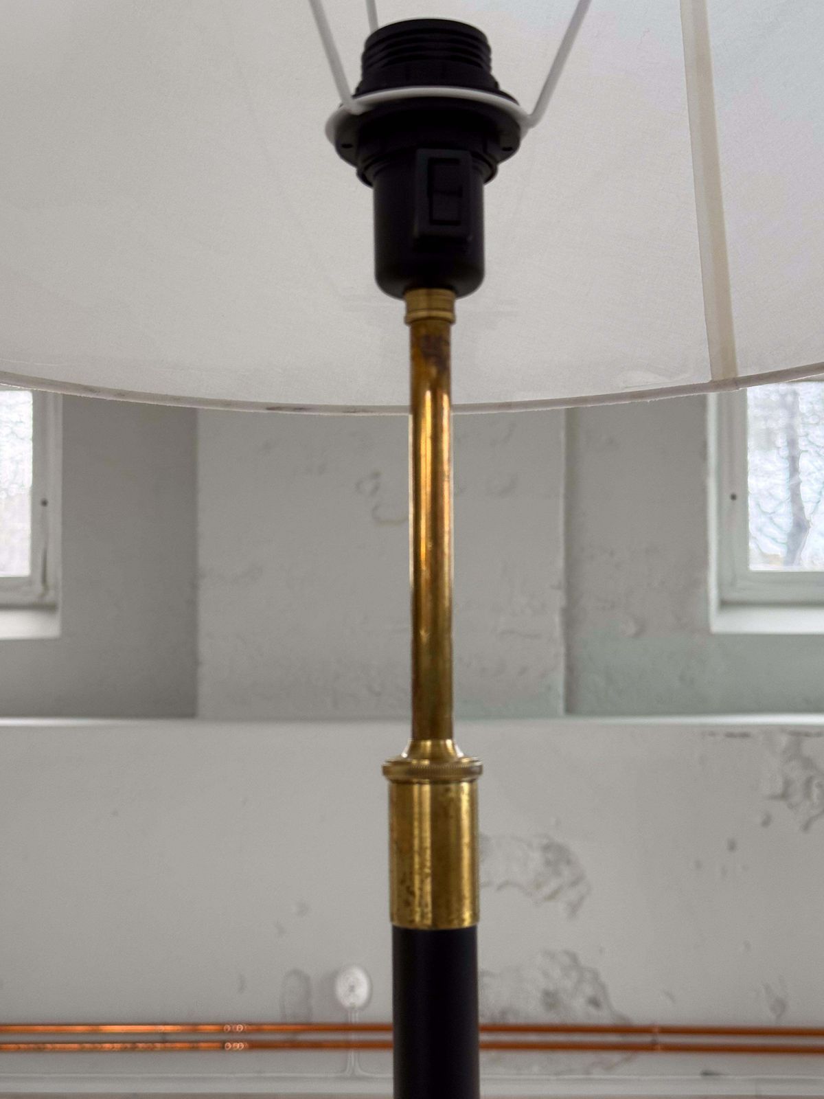 photo furniture Midcentury Modern Floor Lamp Aage Petersen, For Le Klint, Denmark, 1970s