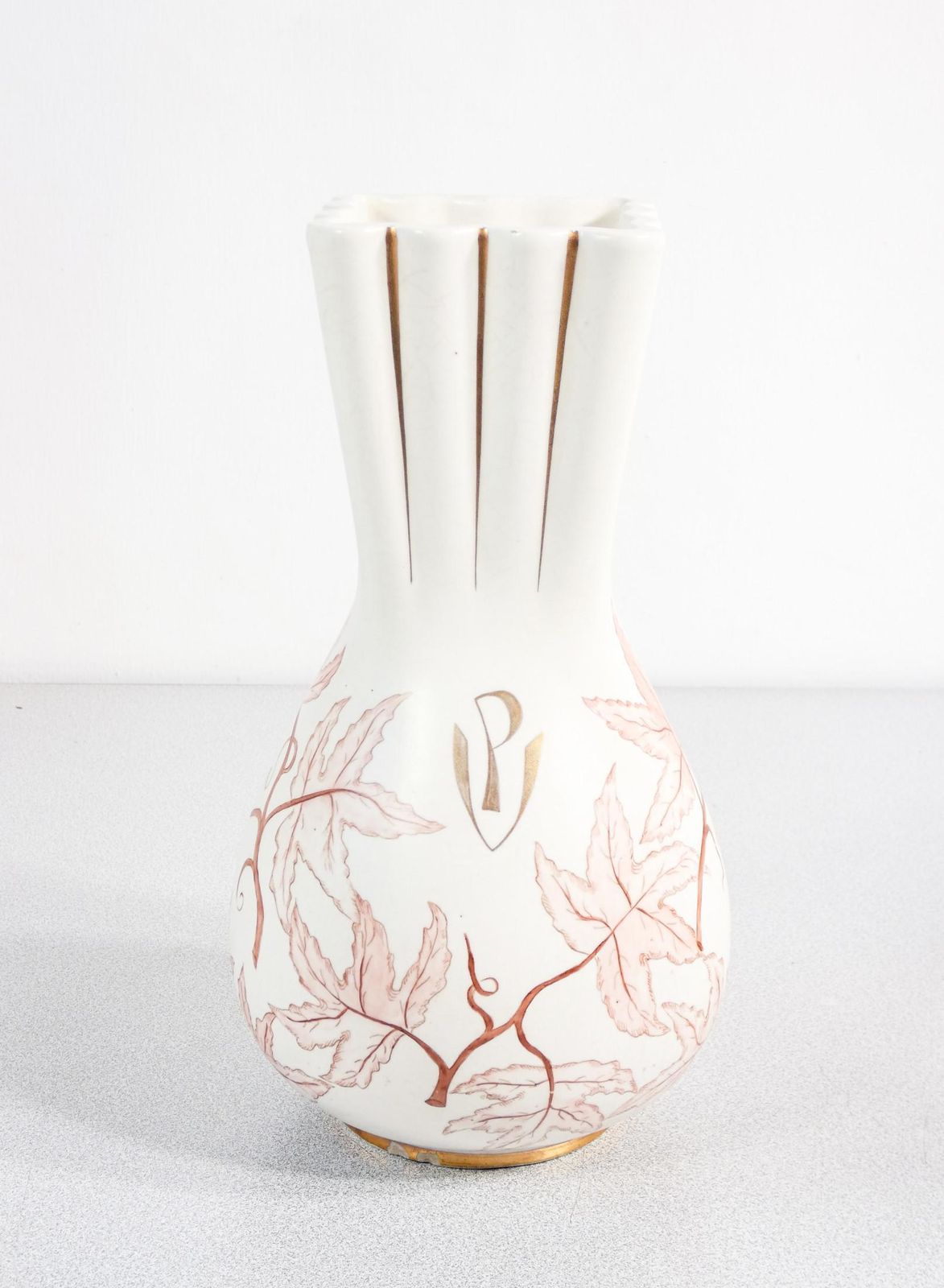 Vaso In Ceramica Dipinta A Mano, Giovanni Gariboldi Per Richard Ginori. 1930s photo Home Decor