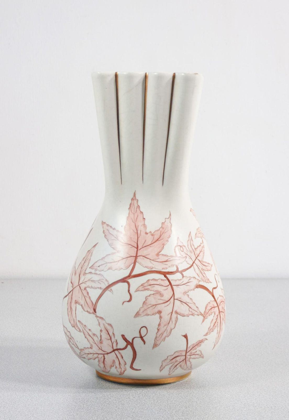 Vaso In Ceramica Dipinta A Mano, Giovanni Gariboldi Per Richard Ginori. 1930s photo buy
