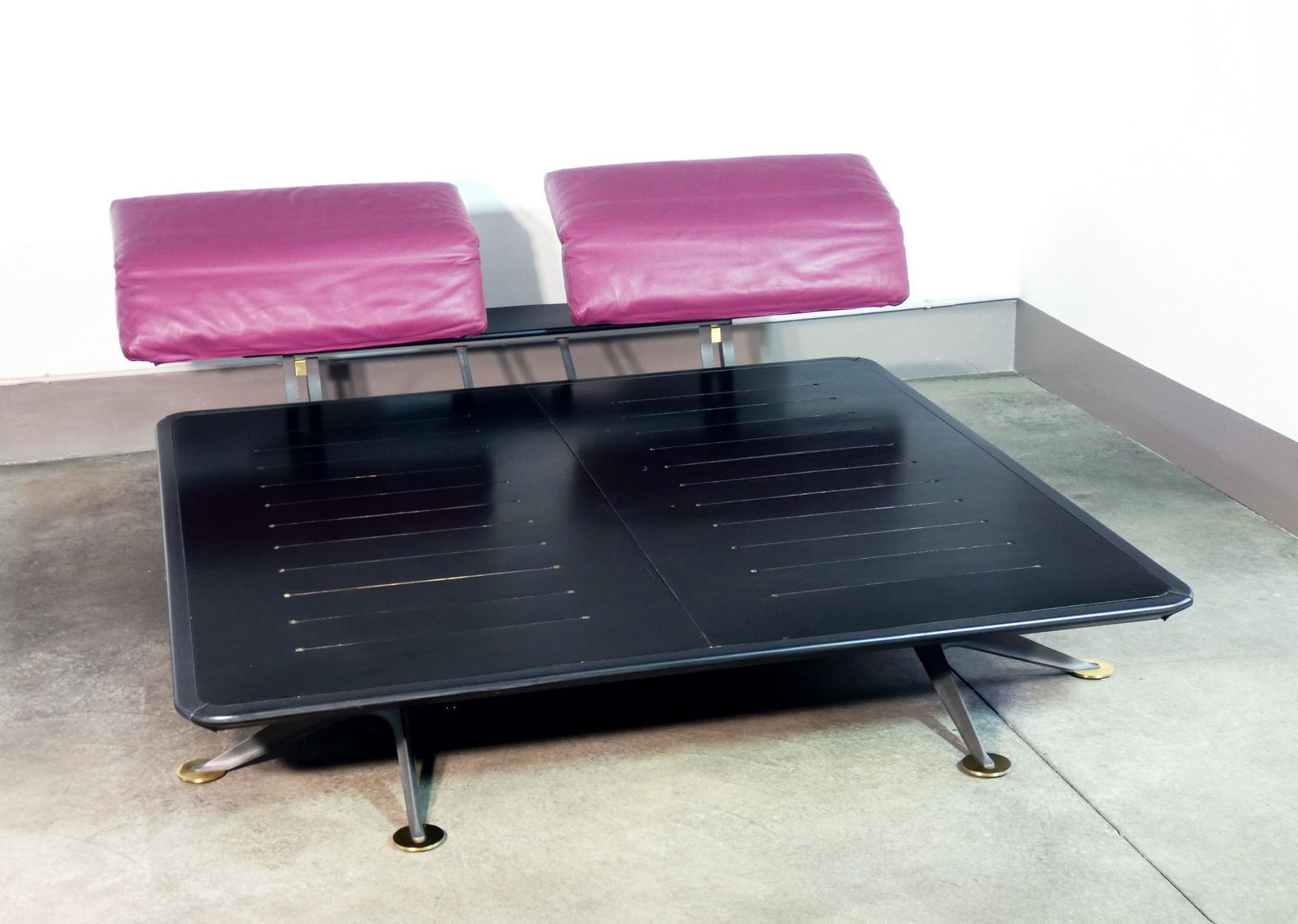 "Adia" Double Bed Designed By Paolo Piva For B&B Italia. Italy, 1980s photo buy