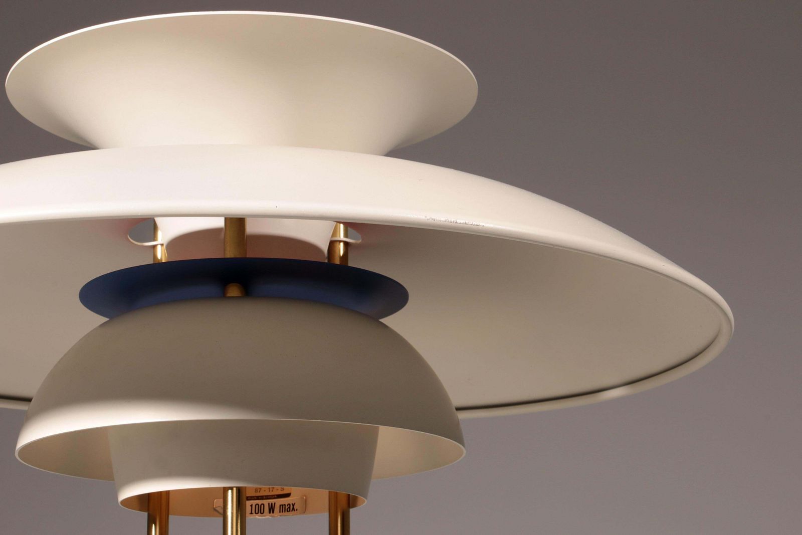 photo furniture Rare Ph 5 Mid Century Modern Table Lamp By Poul Henningsen For Louis Poulsen