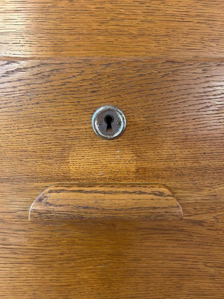 Furniture Dresser In Oak, 1950s photo