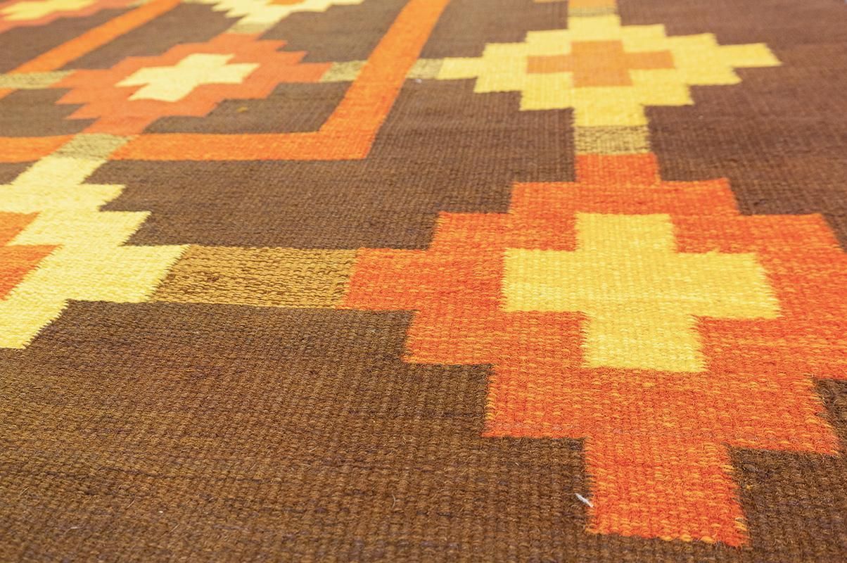 Scandinavian Rug Rollakan Signed Ik photo vinterior