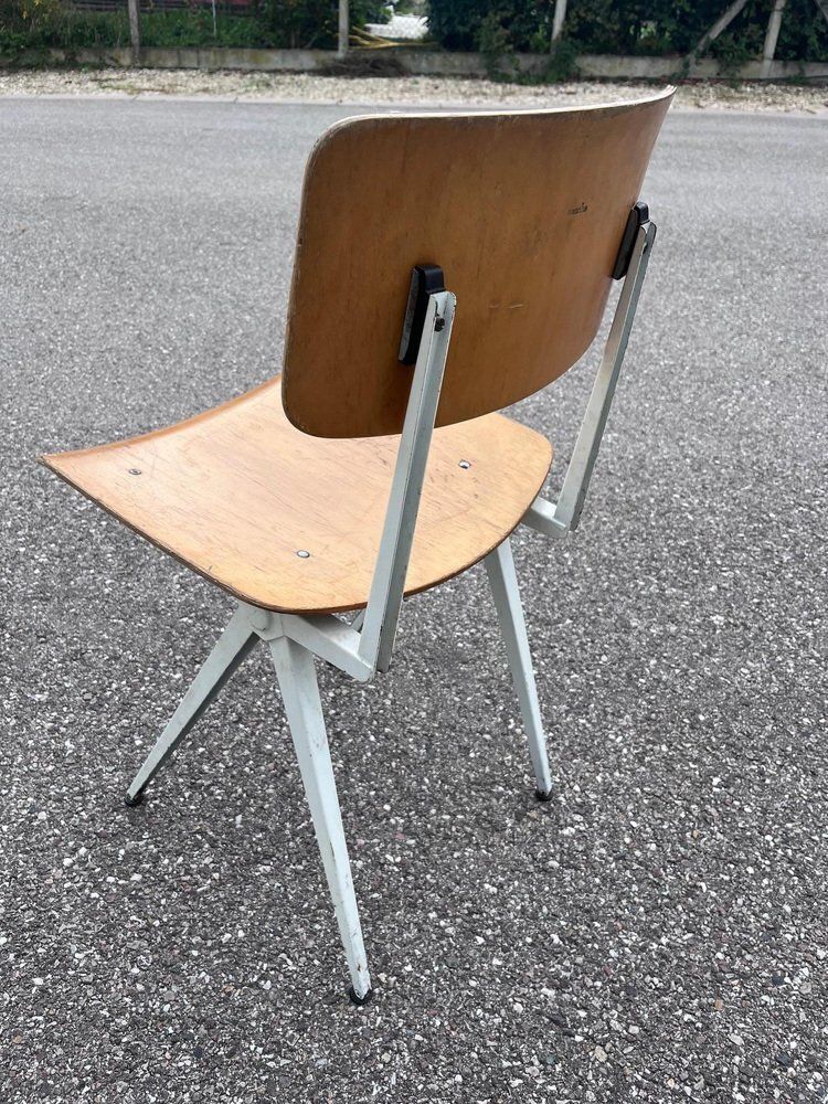 Set Of Industrial Chairs In The Style Of Friso Kramer, 1960s photo 700.0