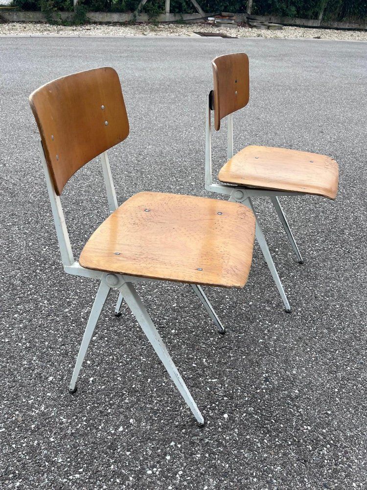 photo furniture Set Of Industrial Chairs In The Style Of Friso Kramer, 1960s