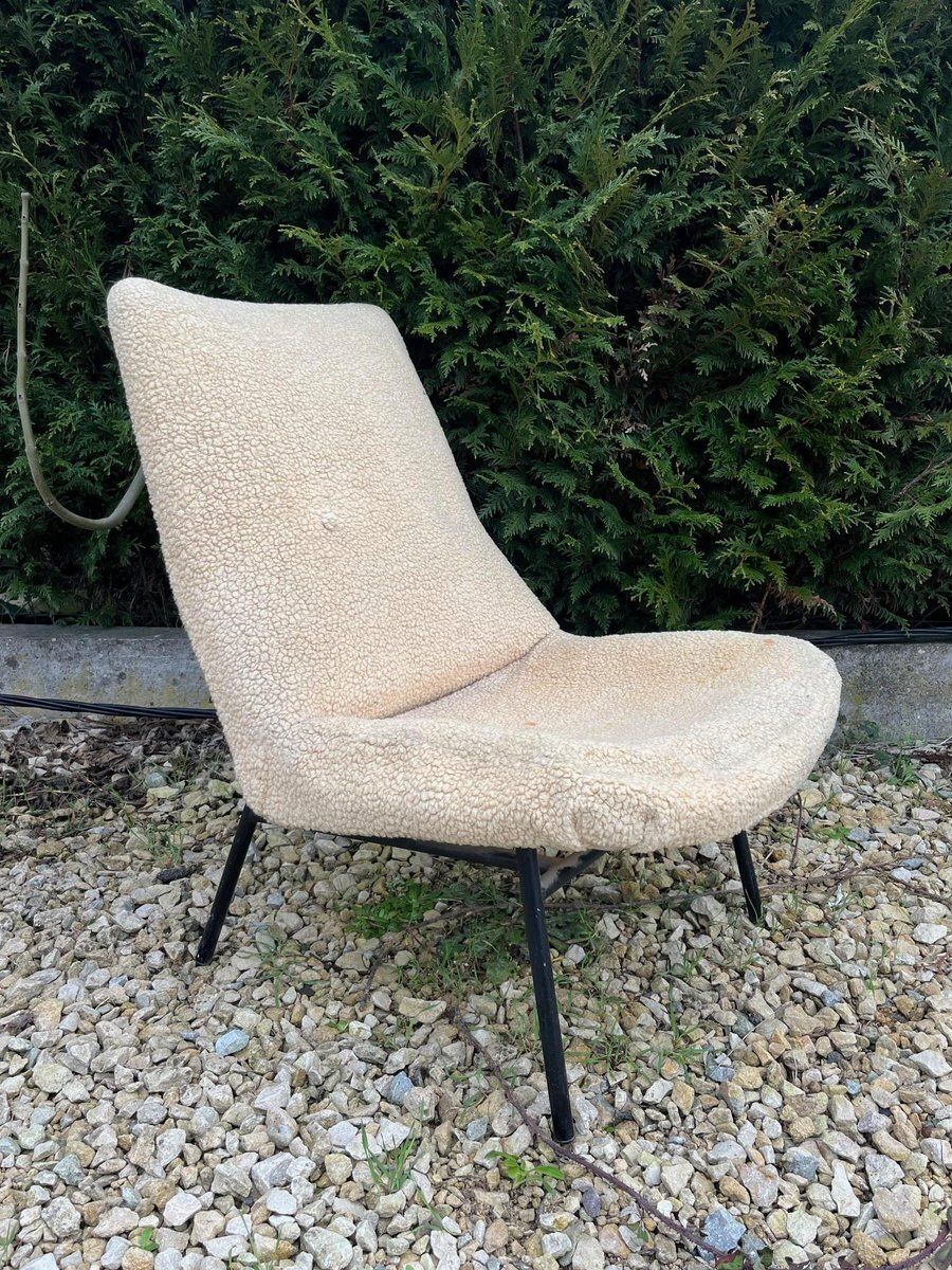 Sk660 Driver Lounge Chair By Pierre Guariche, 1950s
