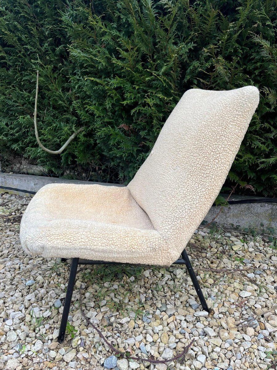 Sk660 Driver Lounge Chair By Pierre Guariche, 1950s photo for sale