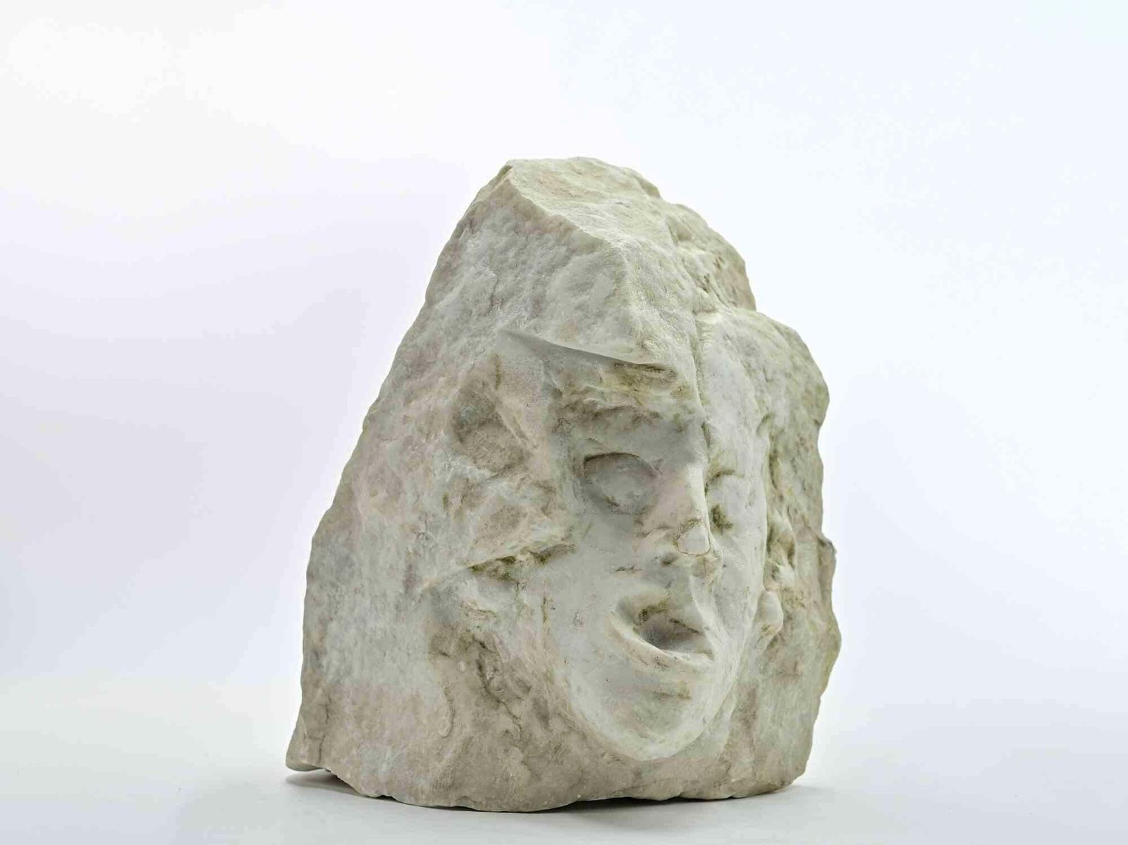 Sirio Pellegrinihead   Sculpture By Sirio Pellegrini   1960s1960s