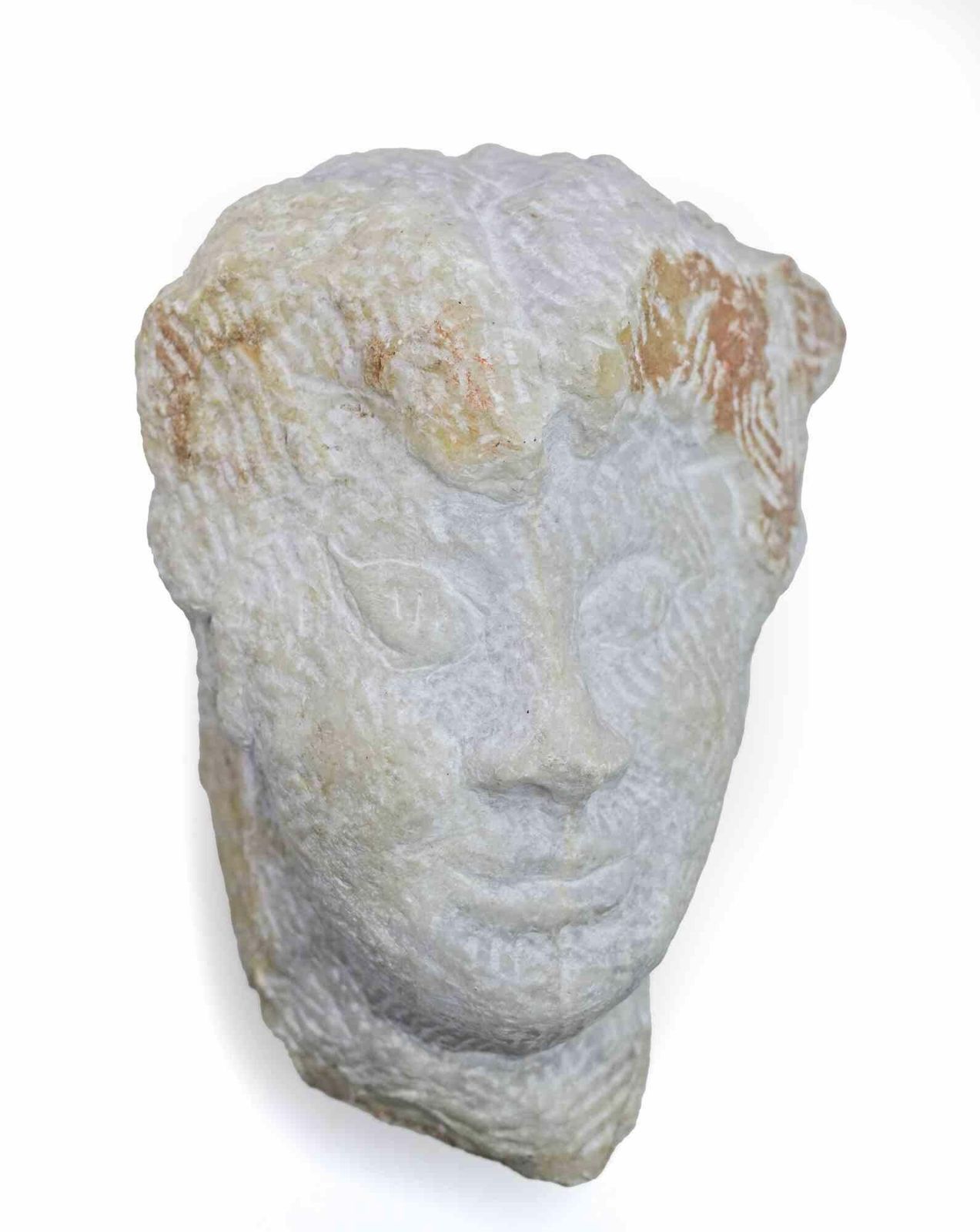Sirio Pellegrinihead Of Boy   Sculpture By Sirio Pellegrini   1960s1960s