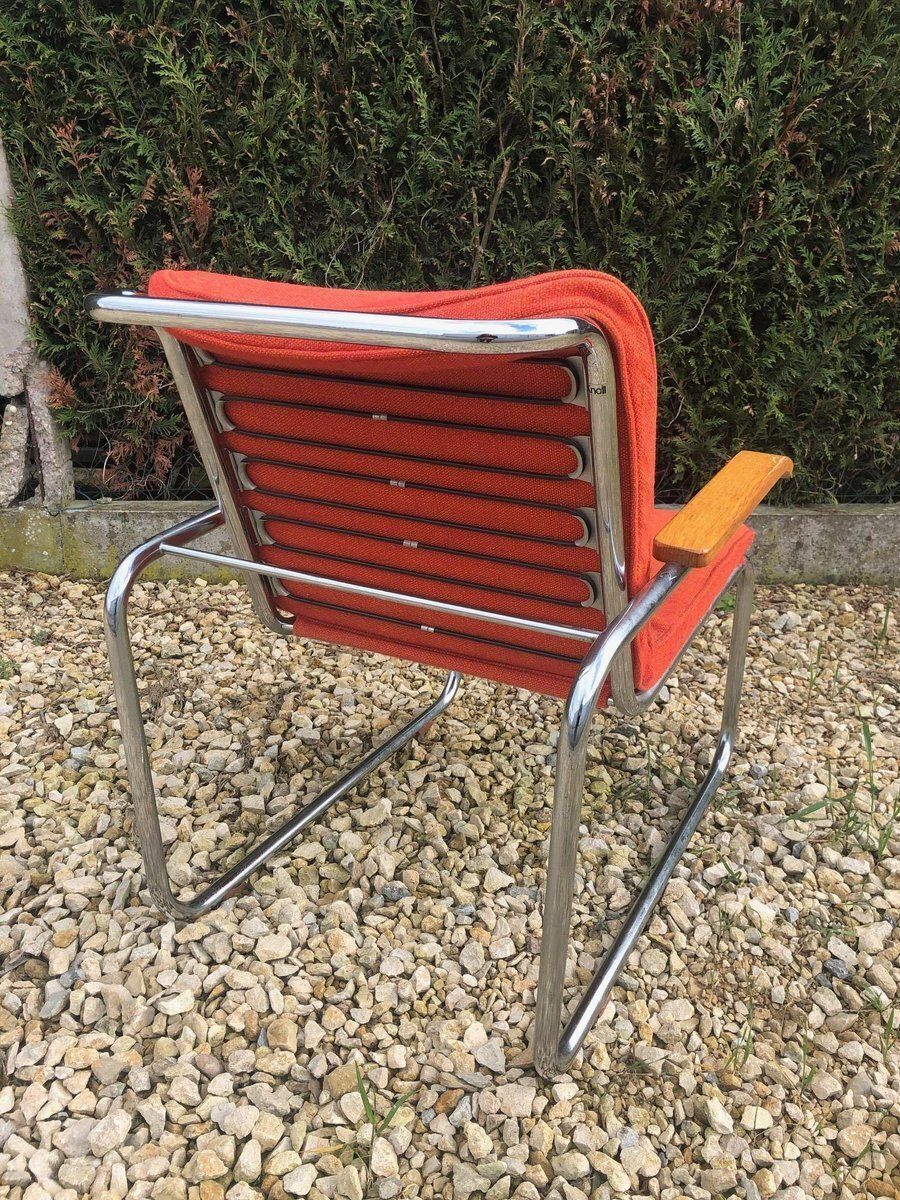 Set Of Mb Lounge Armchairs By Marcel Breuer For Knoll Inc. / Knoll International, 1970s photo buy