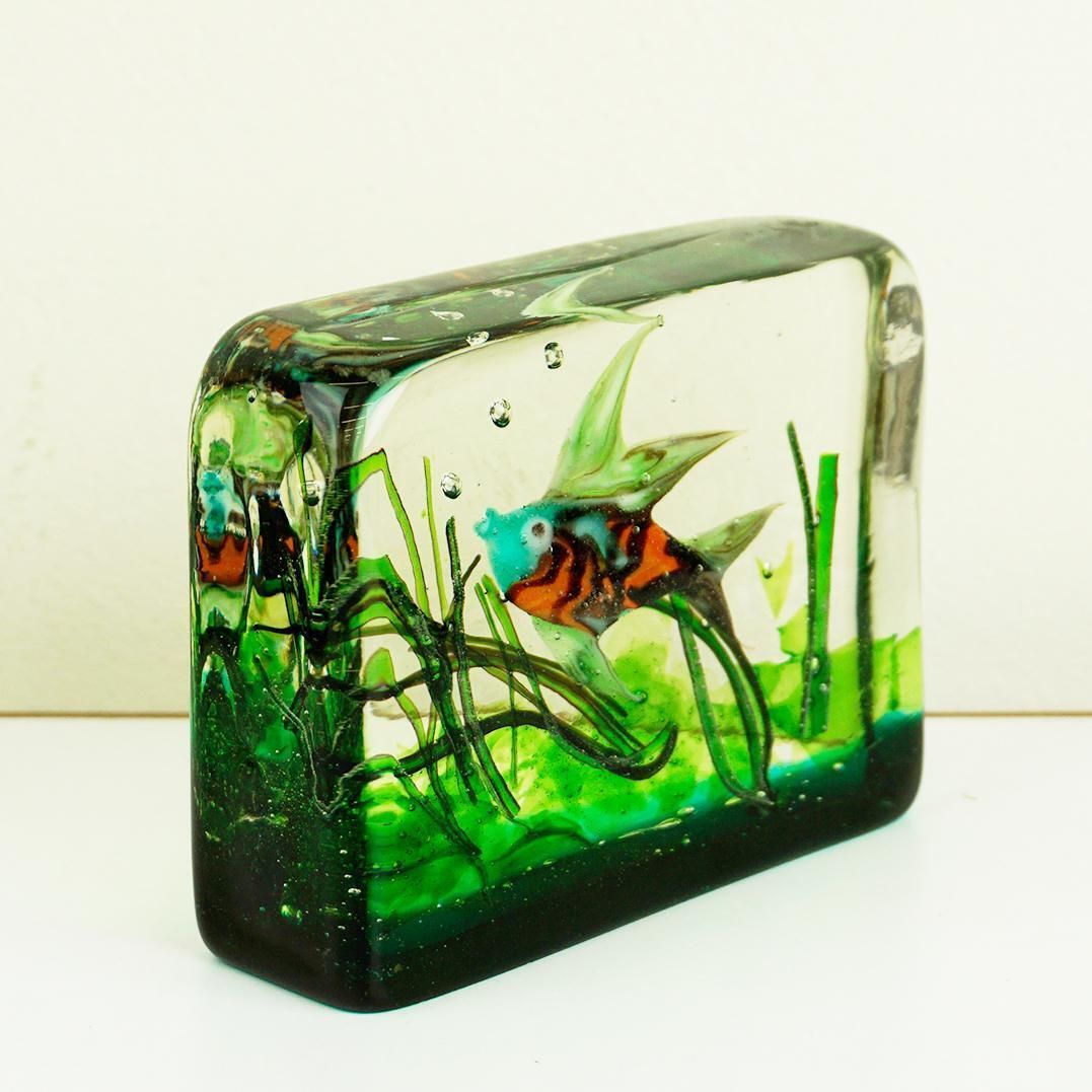 Murano Glass Aquarium By Riccardo Licata For Gino Cenedese, Italy 1960s photo 636.0