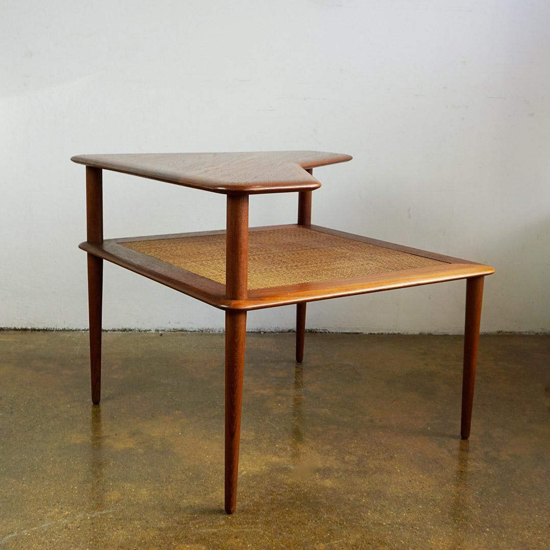 Scandinavian Modern Teak Side Table Minerva By Peter Hvidt For Soborg Mobler photo 1502.0
