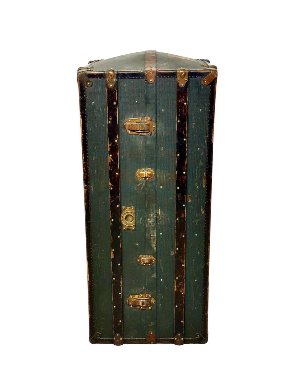 19th Century French Travelling Trunk With Drawers And Hangers photo Furniture