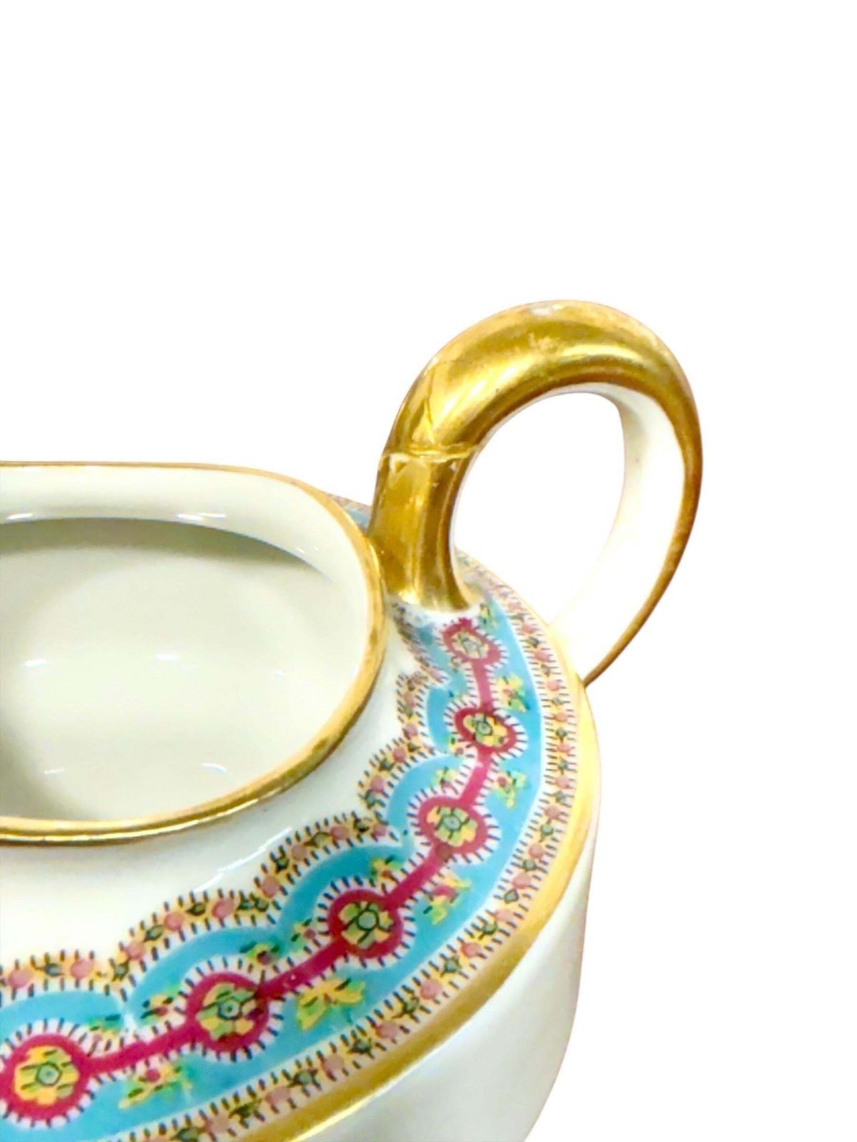 photo buy Haviland Limoges Tea Set With 24k Gold & Orientalist Frieze, C.1900